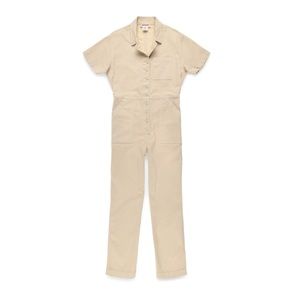 Topo Designs Women’s Dirt Short-Sleeve Coverall in Sand